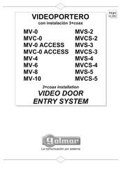 golmar MV-0 CODE Manual De Instrucciones