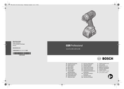 Bosch GSR 18 V-LI Professional Manual Original