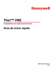 Honeywell Thor VM2 Guia De Inicio Rapido