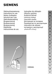 Siemens VS55A8 Serie Instrucciones De Uso