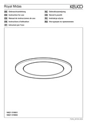 KEUCO Royal Midas Serie Manual De Instrucciones De Uso
