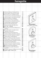 Hansgrohe ShowerSelect 15744000 Modo De Empleo/Instrucciones De Montaje