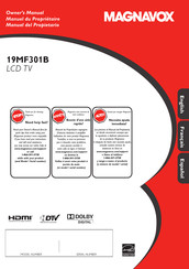 Magnavox 19MF301B Manual Del Propietário