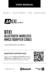 MEE AUDIO BTX1 Manual De Instrucciones