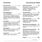 Sony Ericsson K550i Manual De Usario