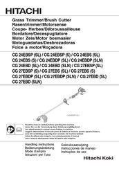 Hitachi Koki CG 24EBS SL Instrucciones De Manejo