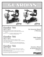 Sunrise Medical Guardian Trek 4 Manual De Instrucciones Para El Usuario Y Garantía