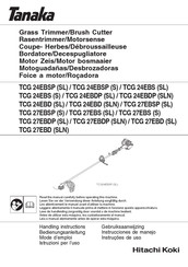 Hitachi Koki Tanaka TCG 27EBSP S Instrucciones De Manejo