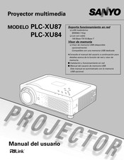 Sanyo PLC-XU84 Manual Del Usuario