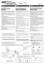 JVC KW-XC770 Manual De Instalación/Conexion