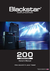 Blackstar Amplification ONE 200 Serie Manual De Instrucciones