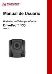 Transcend DrivePro 130 Manual De Usuario