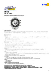 TFA Dostmann HiTRAX HIKE Manual De Instrucciones