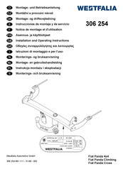 Westfalia 306 254 Instrucciones De Montaje Y De Servicio