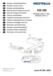 Westfalia 335 355 Instrucciones De Montaje