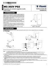 Visonic MC-302V PG2 Instrucciones De Instalación