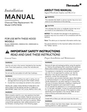 Thermador CHFILT3036 Manual De Instalación