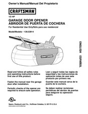 Craftsman 139.53914 Manual Del Propietário