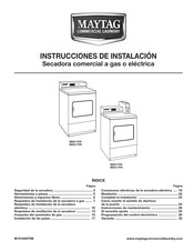 Maytag MDE17PD Instrucciones De Instalación