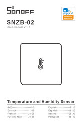 Sonoff SNZB-02 Manual Del Usuario