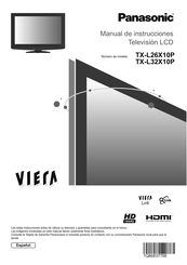Panasonic Viera TX-L26X10P Manual De Instrucciones