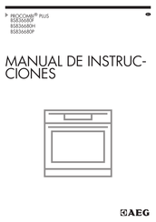 AEG PROCOMBI PLUS BS836680F Manual De Instrucciones