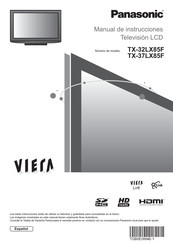 Panasonic Viera TX-37LX85F Manual De Instrucciones