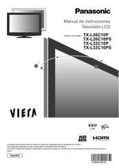 Panasonic Viera TX-L26C10P Manual De Instrucciones