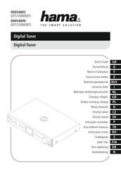 Hama DIT2100MSBT Instrucciones Breves