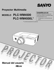 Sanyo PLC-WM4500 Manual Del Usuario