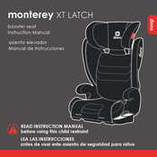 Diono Monterey XT LATCH Manual De Instrucciones