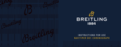 Breitling NAVITIMER B01 CHRONOGRAPH Manual Del Usuario