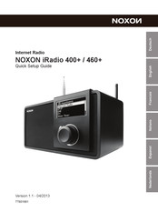 Noxon iRadio 460+ Manual Del Usuario