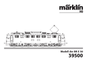 marklin 39500 Manual Del Usuario