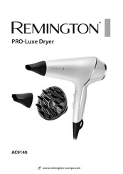 Remington PRO-Luxe AC9140 Manual Del Usuario