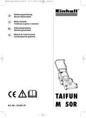 EINHELL TAIFUN M 50R Manual De Instrucciones