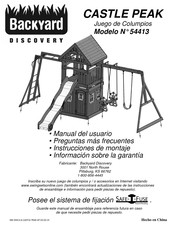 Backyard Discovery CASTLE PEAK 54413 Manual Del Usuario