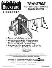 Backyard Discovery TRAVERSE 54293 Manual Del Usuario