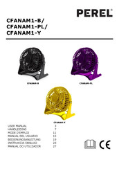 Perel CFANAM1-B Manual Del Usuario