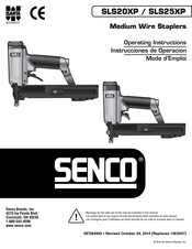 Senco SLS20XP Instrucciones De Operación