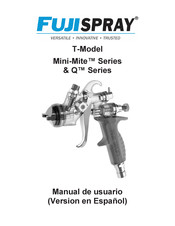 Fuji Spray T-75G Manual De Usuario