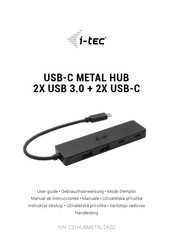 i-tec C31HUBMETAL2A2C Manual De Instrucciones