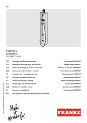 Franke F5ET2025 Instrucciones De Montaje