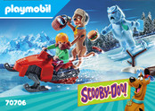 PLAYMOBIL SCOOBY-DOO! 70706 Manual De Instrucciones