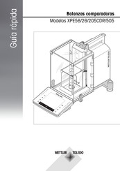 Mettler Toledo XPE505 Guía Rápida