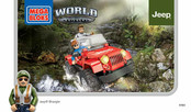 Mega Bloks WORLD BUILDERS Jeep Wrangler Manual De Instrucciones