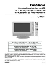 Panasonic TC-11LV1 Instrucciones De Funcionamiento