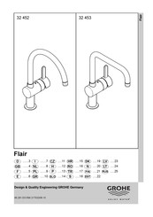 Grohe Flair 32 452 Manual De Instrucciones