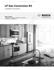 Bosch HDI8054C Manual Del Usuario