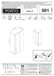 trendteam PORTO 501 Instrucciones De Montaje